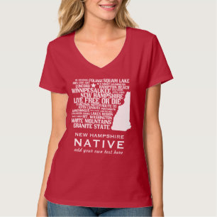 New Hampshire Native Live Free or Die T-Shirt