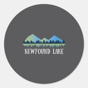 New Hampshire Newfound Lake Nh  Classic Round Sticker