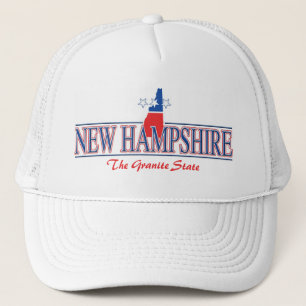 New Hampshire Patriotic Hat