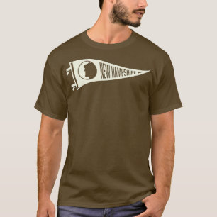 New Hampshire Pennant The Old Man of the Mountain T-Shirt