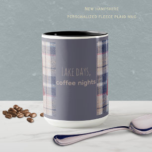 New Hampshire Plaid   New England Throw Pillow