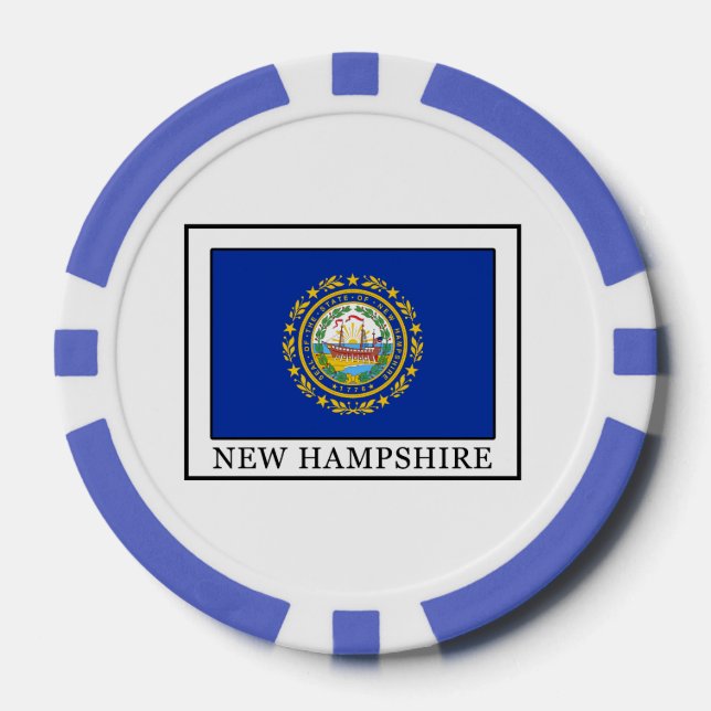 New Hampshire Poker Chips (Front)