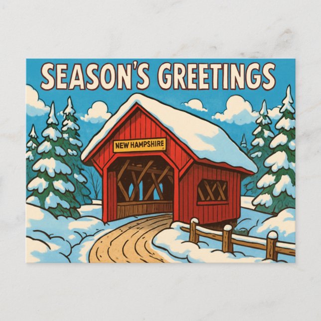 NEW HAMPSHIRE Postcard (Front)