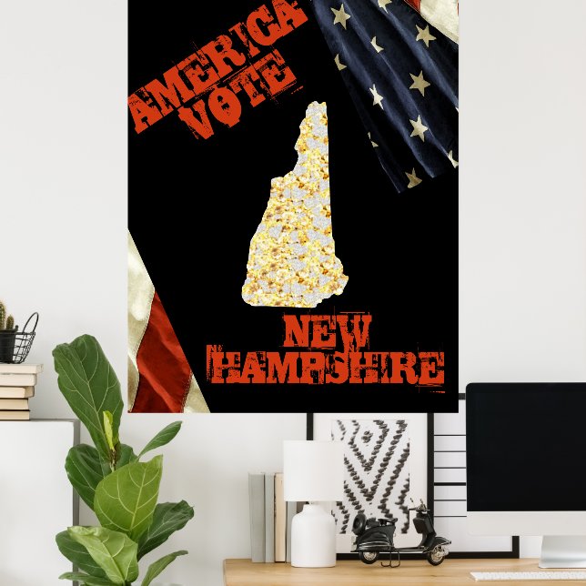 NEW HAMPSHIRE  POSTER (Home Office)