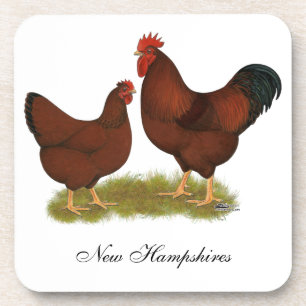 New Hampshire Reds Coaster