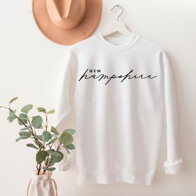 New Hampshire Script State Women’s Sweatshirt (Creator Uploaded)