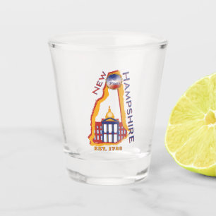 New Hampshire Shot Glass
