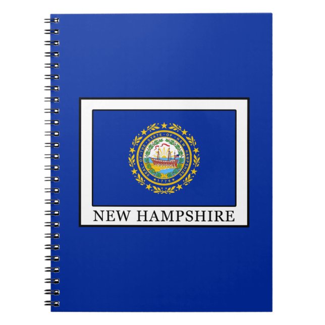 New Hampshire Spiral Notebook (Front)
