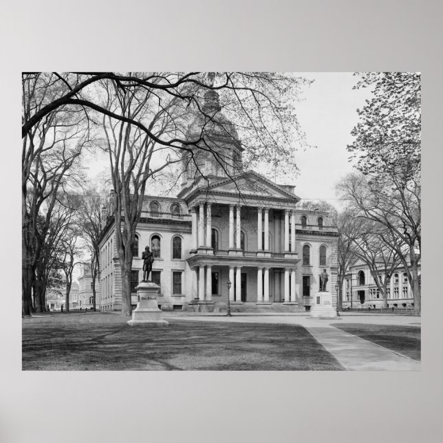 New Hampshire State Capitol Building Poster (Front)