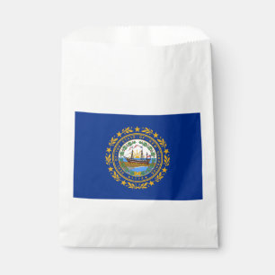 New Hampshire State Flag Favour Bags