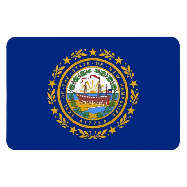New Hampshire state flag Magnet (Horizontal)