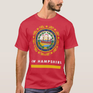 New Hampshire State Flag  T-Shirt