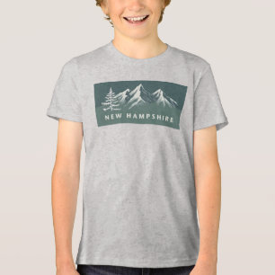 New Hampshire United States of America Tri-Blend Shirt