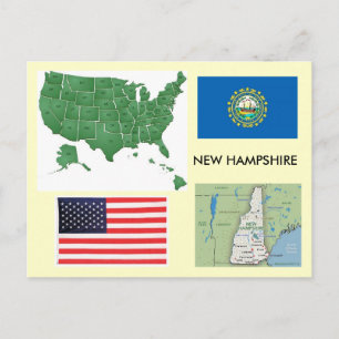 New Hampshire, USA Postcard
