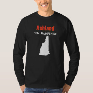 New Hampshire Usa State America Travel Ashland T-Shirt