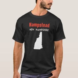 New Hampshire Usa State America Travel Hampstead T-Shirt
