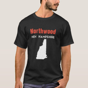 New Hampshire USA State America Travel Northwood T-Shirt