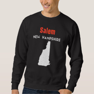 New Hampshire Usa State America Travel Salem Sweatshirt