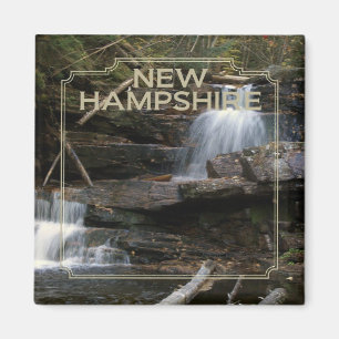 New Hampshire USA State Souvenir Fridge Magnet