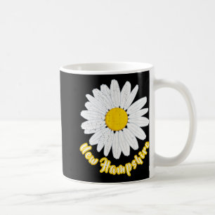New Hampshire Vacation Flower Meadow Daisy Petals  Coffee Mug