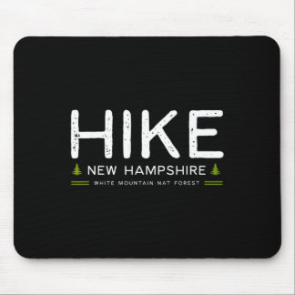 New Hampshire White Mountains Hike Tree Retro Grap Mouse Pad