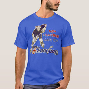 New HampshireCape Cod Freedoms Hockey T-Shirt
