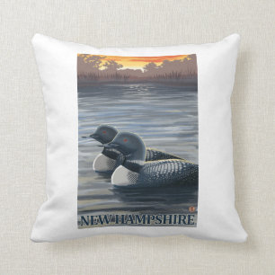 New HampshireCommon Loon Cushion