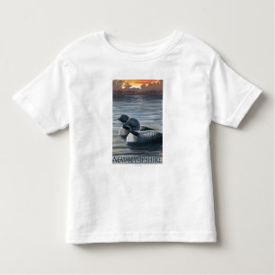 New HampshireCommon Loon Toddler T-Shirt