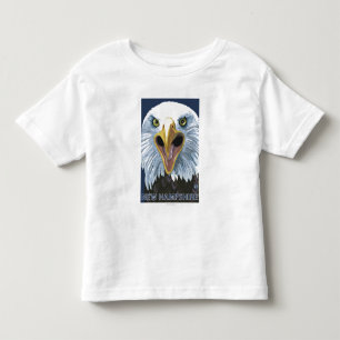 New HampshireEagle Up Close Toddler T-Shirt