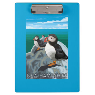 New HampshirePuffins Scene Clipboard