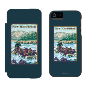 New HampshireRiver Rafting Scene Incipio Watson™ iPhone 5 Wallet Case