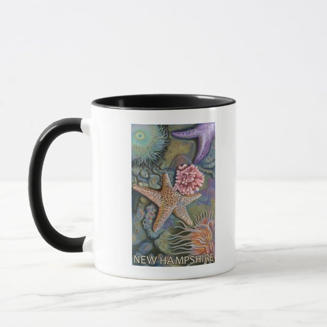 New HampshireTidepool Scene Mug (Left)