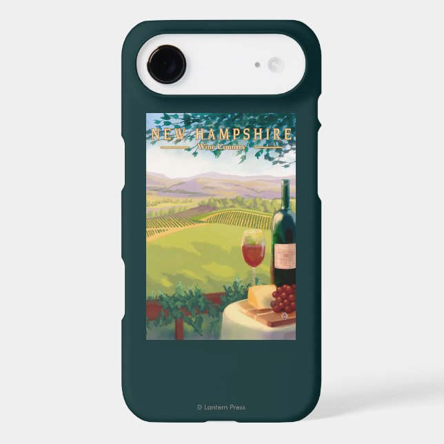 New HampshireWine Country Scene Case-Mate iPhone Case (Back)