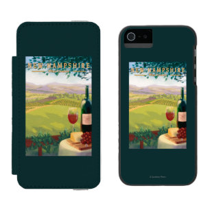 New HampshireWine Country Scene Incipio Watson™ iPhone 5 Wallet Case