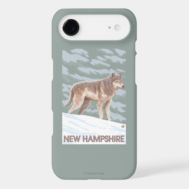 New HampshireWolf Scene Case-Mate iPhone Case (Back)