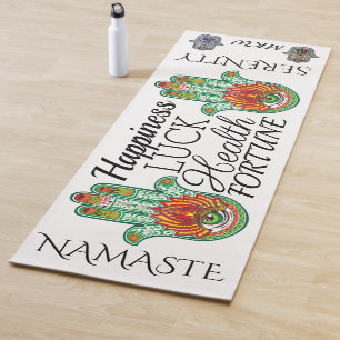 New Hamsa Hand Yoga Mat - See Pretty Back