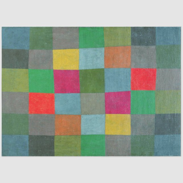 New Harmony, Paul Klee Tissue Paper (Front)