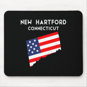New Hartford Connecticut Usa State America Travel Mouse Pad