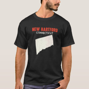 New Hartford Connecticut USA State America Travel T-Shirt