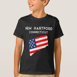 New Hartford Connecticut Usa State America Travel  T-Shirt