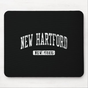 New Hartford Ny J03 Vintage Athletic Srts Design L Mouse Pad