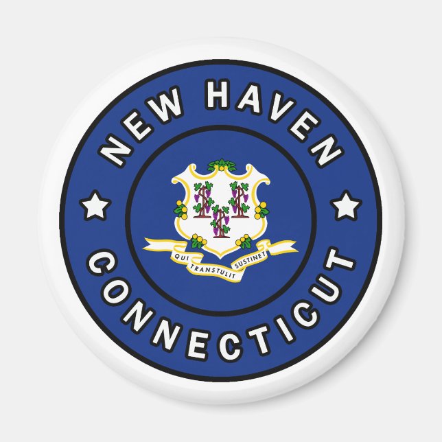 New Haven Connecticut Magnet (Front)