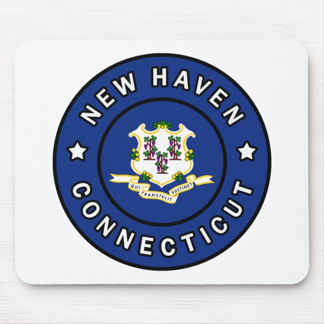 New Haven Connecticut Mouse Pad (Front)