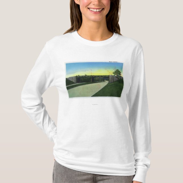 New Haven, CTView of Merritt Parkway T-Shirt (Front)