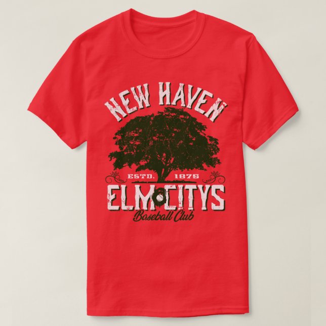 New Haven Elm Citys T-Shirt (Design Front)
