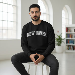 NEW HAVEN University-Style Sweater College
