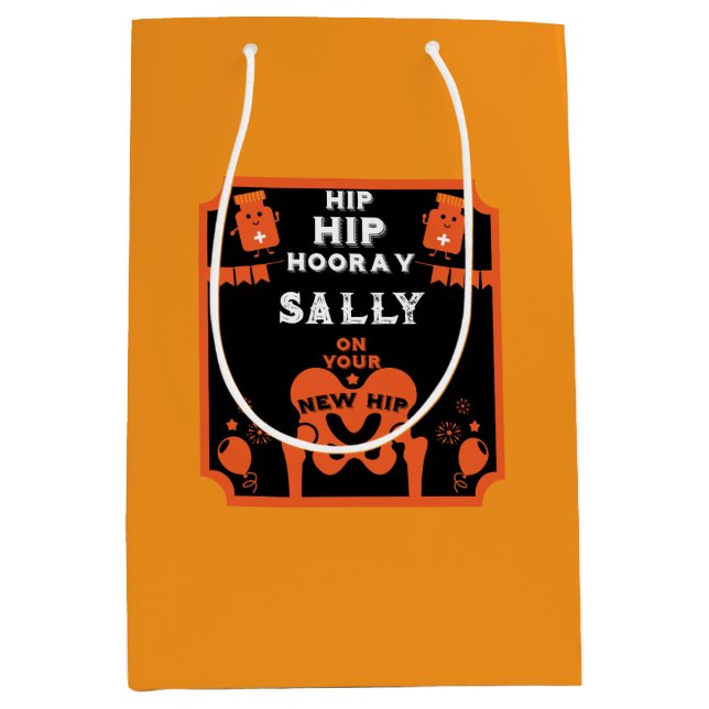New Hip Get Well Medium Gift Bag (Front)