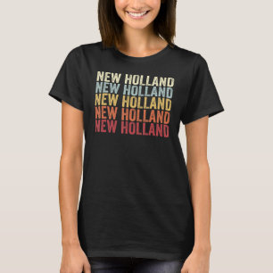 New Holland Pennsylvania New Holland PA Retro Vint T-Shirt