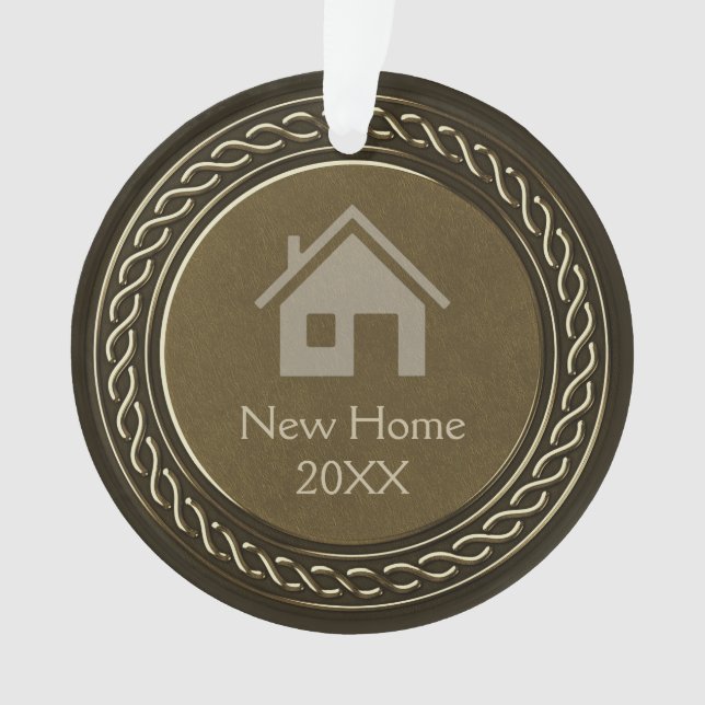 New Home 20XX | Firm Name Ornament (Front)