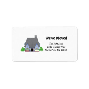 New Home Address Label
